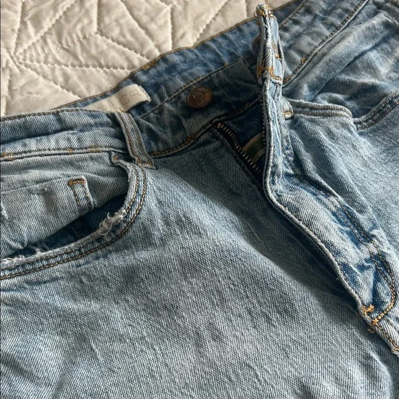 Anthropologie Pilcro women’s Jean shorts 8 inch inseam cotton - Picture 2 of 8